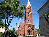 Iglesia de San Miguel Arcángel en Insterburg (cerca de Königsberg, ahora Chernyakhovsk).  1883-1890