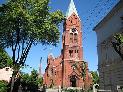 Бывшая реформатская церковь Св. Архангела Михаила. Архитектор Ф. Адлер. 1883