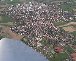 Aerial view of Kirchzarten