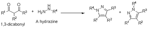 Knorr Pyrazol Synthese