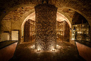 Brno Ossuary is an underground ossuary in Brno