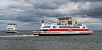 Rank: 24 The double-ended ferries “Schleswig-Holstein” and “Uthlande” at the ferry terminal in Wyk auf Föhr