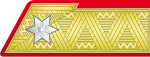 Generalmajor (Vezérörnagy) General-Stabsarzt L General-Auditor Aud Landsturmgeneralingenieur LI Generalmajor