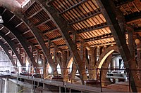 Detalle de la Bodega Cooperativa de Espluga de Francolí.