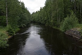 Le canal de Läsäkoski.