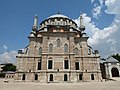 Rear view of the mosque, behind the qibla wall (southeast side)