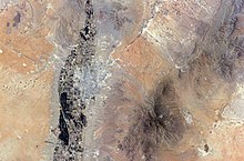 Las Cruces as seen from space