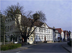 Skyline of Lauenau