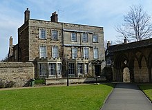 Laurel Court, Vineyard Road, Peterborough Laurel Court next to Peterborough Cathedral (geograph 4904572).jpg