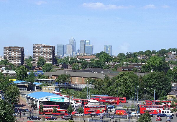 Lewisham Station, an important transport hub