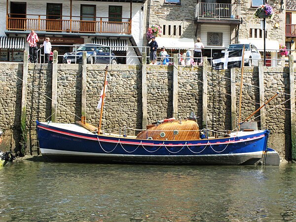 Former Clovelly, twin engined RNLB William Cantrell Astley (ON 871)