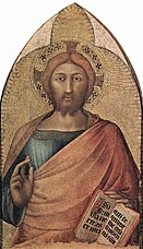 Simone Martini, Santo Cristo (1317). Temple sobre tabla, 76 x 77 cm