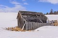 * Nomination Abandoned barn in Ljungdalen. --ArildV 17:52, 15 April 2015 (UTC) * Promotion  Support Nice and good--Lmbuga 18:18, 15 April 2015 (UTC)