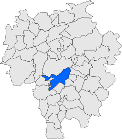 Localització de Vic a Osona respecte d'Osona.svg