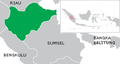 نقشه استان جامبی