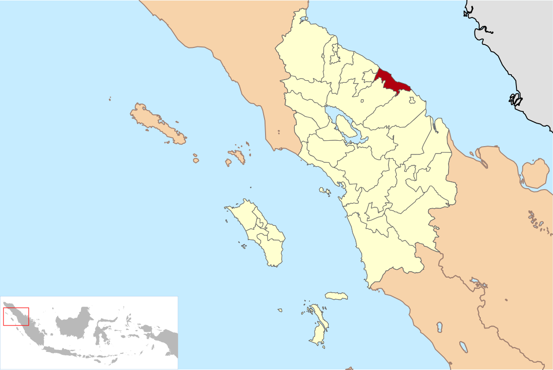 Lokasi Sumatra Utara Kabupaten Batu Bara.svg