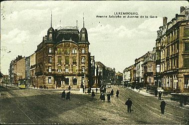 Luxembourg: Hotel Staar, about 1920