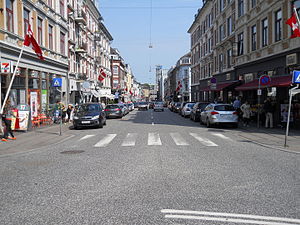 M.p. Bruuns Gade: Gade i Århus