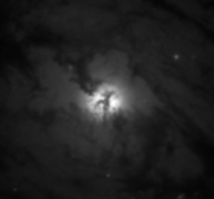 Autre image du télescope spatial Hubble montrant l'étonnante structure en forme de "X".