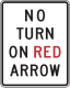 No turn on red arrow, Maryland