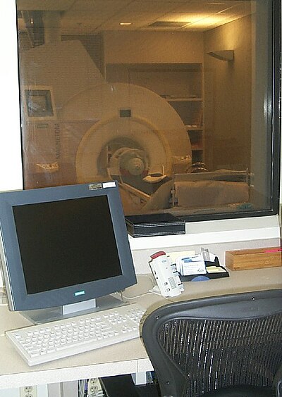MRI machine used at the Krasnow Institute for Advanced Study[115]