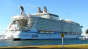 Oasis of the Seas, trenutno najveći putnički brod.