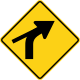 Curve out intersection warning