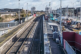 <span class="mw-page-title-main">Broombridge railway station</span> Station in Dublin, Ireland