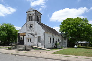 <span class="mw-page-title-main">Macedonia Baptist Church (Cuero, Texas)</span> Historic church in Texas, United States