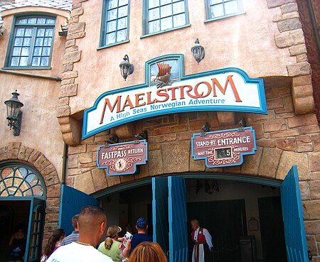 Maelstrom entrance sign