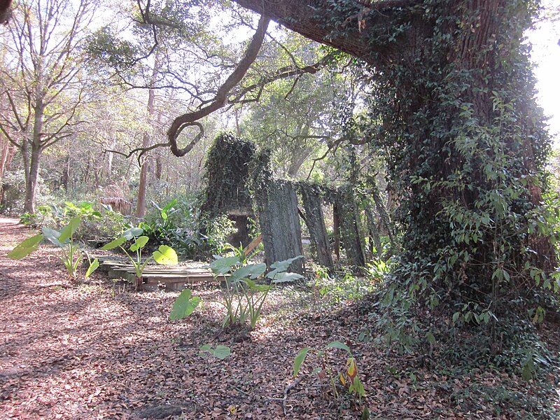 File:Magnolia Lane Plantation Quarterhouse Ruins.JPG