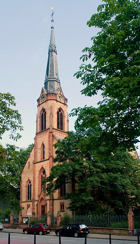 Mannheim Feudenheim Johanneskirche 20100728