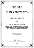 Guastalla: Handbuch der Schifffahrtsmedizin (1861), Titelblatt