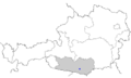 Position of Pörtschach within Austria