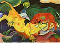 1912: Franz Marc - Vacas