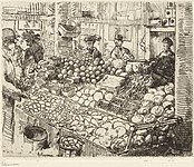 野菜市場 (New York, 1908).