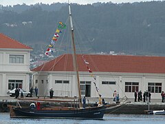 Galeón a vela