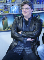 Martin O'Donnell em 2007 no lançamento de Halo 3 em Bellevue, Washington