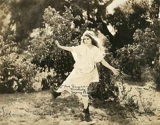 Mary Pickford from film in 1918