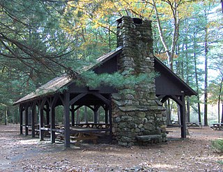 Massacoe Forest Pavilion building in Connecticut, United States