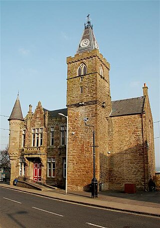 <span class="mw-page-title-main">Maybole Town Hall</span> Municipal building in Maybole, Scotland