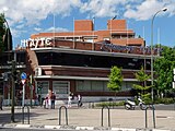 Mayte Commodore, plaza de la República Argentina, Madrid, España.