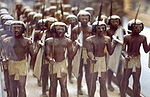 Soldats miniatures de Mésheti. Musée égyptien du Caire
