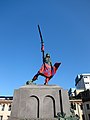 * Nomination Monument of the warrior of Legnano, with flags. Legnano, Italy. --Mænsard vokser 09:57, 10 October 2018 (UTC) * Promotion Good quality. --Peulle 11:38, 10 October 2018 (UTC)