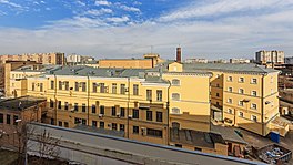 Die Lefortowo-gevangenis in Moskou.