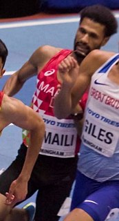 Mostafa Smaili Moroccan middle-distance runner