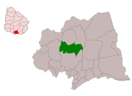 Location map of the Municipality of Santa Rosa MunCanStRosa.svg