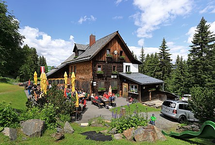 Murauer Hütte auf der Frauenalpe