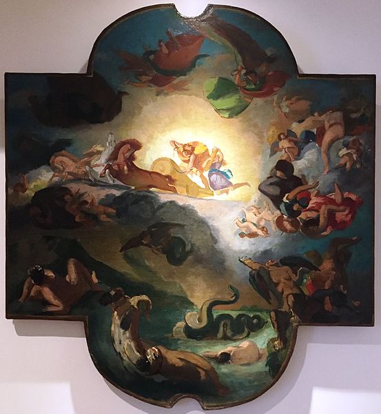 File:Musée Delacroix-O Redon-copie plafond Louvre.JPG