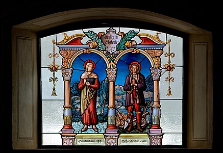Church window "Muster für Eheleute"